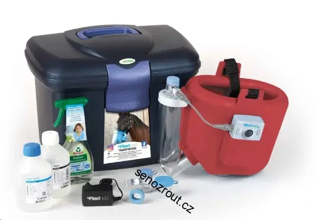 Inhalátor Flexineb E3, červený, MEDI